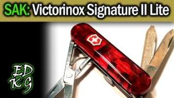 SAK: Victorinox Signature II Lite