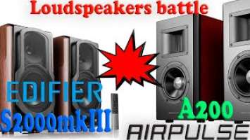 Edifier S2000mkIII против Airpulse A200