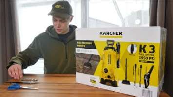 Karcher K3 Full Control Pressure Washer (What's In The Box). The One Issue I Had!