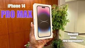 iPhone 14 Pro Max Unboxing and Setup! | MANDISIMO