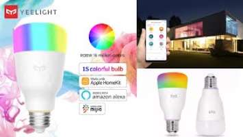 Xiaomi Yeelight Smart LED Bulb 1S RGBW YLDP13YL REVIEW