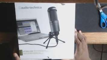 Audio Technica AT2020 Unboxing