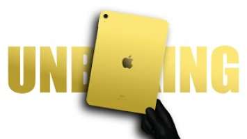 Apple iPad (2022) Yellow - ASMR Unboxing