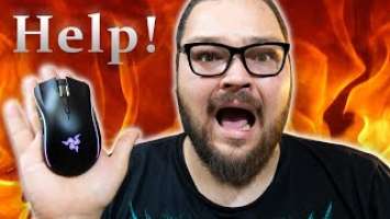 The Razer Mamba Elite Reviewed AS MY HOUSE BURNS DOWN!