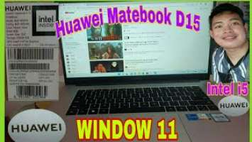 HUAWEI Matebook D15 INTEL i5, WINDOW 11 2022  Mystic Silver// Review