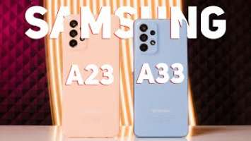 Samsung A33 vs Samsung A23 Огляд і порівняння - Що краще?