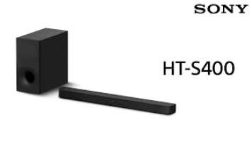 Sony | HT-S400 Soundbar | Sony Audio