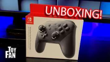 Nintendo Switch PRO Controller Unboxing!