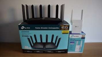 TP-Link Archer AX90 AX6600 (with RE505X) Preview