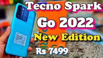 Techno Spark Go 2022 Unboxing , First look , Details , Specifications , Review , Price & Many More