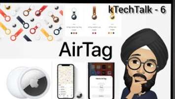 Apple AirTag|All you need to know about AirTag|Apple Spring Loaded Event|kTechTalk-6|Apple|AirTag