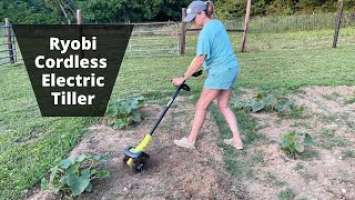 Ryobi Cordless Electric Tiller My Review