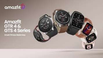 Amazfit GTR 4 & Amazfit GTS 4 | Global Launch Announcement 2022