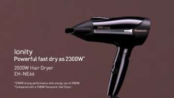 Panasonic 2000W ionity Hair Dryer │ EH-NE66 for Asia