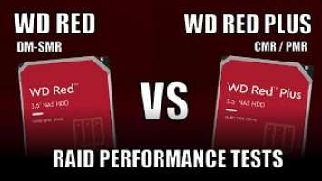 WD Red vs WD Red Plus - RAID SPEED TEST