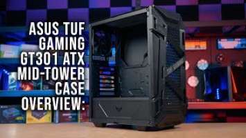 ASUS TUF Gaming GT301 ATX Mid-Tower Compact Case Overview