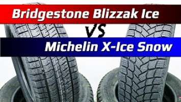 Bridgestone Blizzak Ice =или= Michelin X-ice Snow