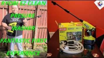 Ryobi EZ Clean Cordless Power Cleaner Tool Unboxing And Review / RYOBI 18PW22A-018V ONE+