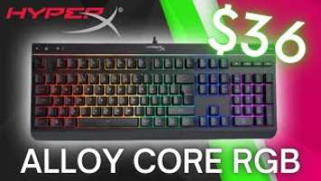 HyperX Alloy Core RGB Gaming Keyboard Review