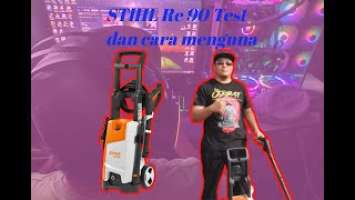 Stihl re 90 test dan cara menguna