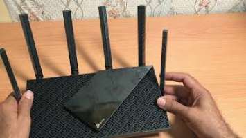 Archer AX73 WiFi6 AX5400 Dual Band Gigabit Router, Unboxing & Review-Urdu/Hindi