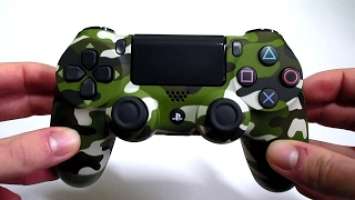 New Green Camo PS4 Slim/Pro Dualshock 4 V2 Unboxing