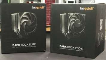 BeQuiet Dark Rock Elite and Dark Rock Pro 5 CPU Air Cooler Review 2