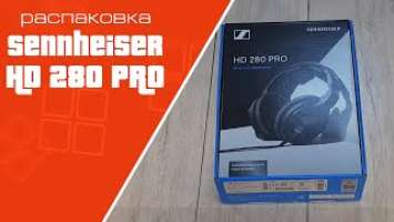 Распаковка наушников Sennheiser HD 280 PRO | Unpacking Sennheiser HD 280 PRO