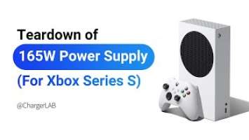 Teardown of 165W Power Supply (For Microsoft Xbox Series S)