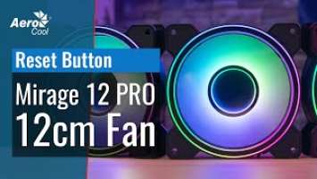 AeroCool Mirage 12 Pro ARGB - How to Control the RGB Lighting with the PC Reset Button