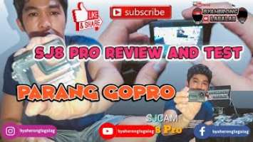 Motovlog|Sj8 pro review and test|Byaherong Lagalag