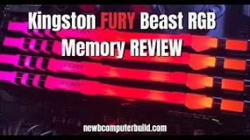 Kingston FURY Beast RGB Review  -- Performance RGB Memory That Satisfies