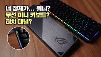 정체가 궁금하다! 65% 무선 미니 키보드가 이상한데? ASUS ROG FALCHION