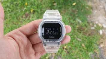 G-Shock DW-5600SKE-7 Skeleton Series