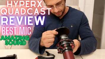 HyperX QuadCast HX MICQC BK Gaming & Streaming Mic Review/Test & HyperX vs Boya BY M1 vs Poco X3 Pro