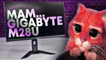 Обзор игрового монитора Gigabyte M28U / Лучший выбор?