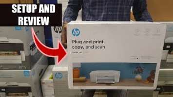 HOW TO UNBOX AND SETUP DESKJET 2320 PRINTER