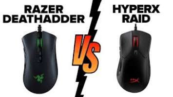 HyperX Pulsefire Raid vs Razer DeathAdder V2 - Which Mouse is Better ?