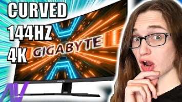 FINALLY: The Best Curved Gaming Monitor Yet?! Gigabyte M32UC