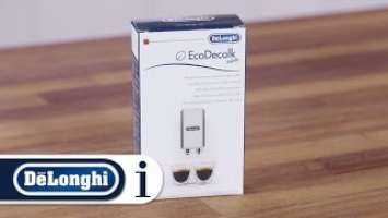 De'Longhi Dinamica ECAM 350.35.W, ECAM 350.55.B, ECAM 350.75.S | How to descale your coffee machine