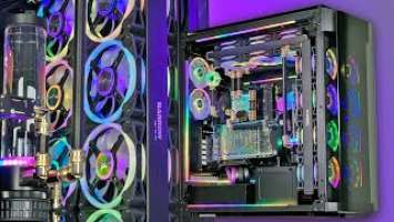 $9900 13900KSㅣRTX 4090 Corsair Obsidian 1000D Ultimate Watercooled Build