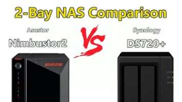 Nimbustor 2 vs Synology DS720+ 2-Bay NAS Comparison