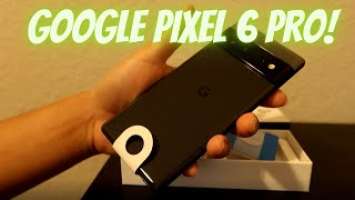 Google Pixel 6 Pro Unboxing!