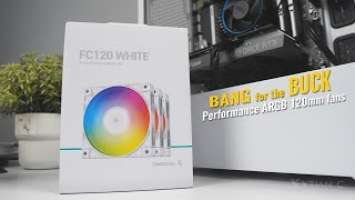 DeepCool FC120 3-in-1 Performance ARGB 120mm Fans [White] Unboxing & Installation Guide (Tagalog)