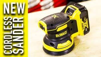 NEW Cordless Sander from DeWalt (DCW210N-XJ)