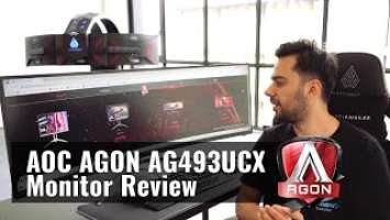 49” Ultra Wide Curved Gaming  AOC AGON AG493UCX Monitor Review!