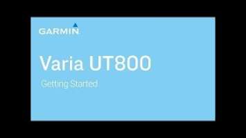 Tutorial   Varia UT800 Smart Headlight  Getting Started