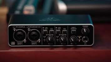 U-PHORIA UMC202HD Audio Interface Overview