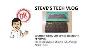 Unboxing and Review of the Logitech K380 Multi-Device Bluetooth Keyboard