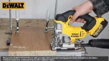 Test akumulatorowej wyrzynarki DeWALT DCS331M2